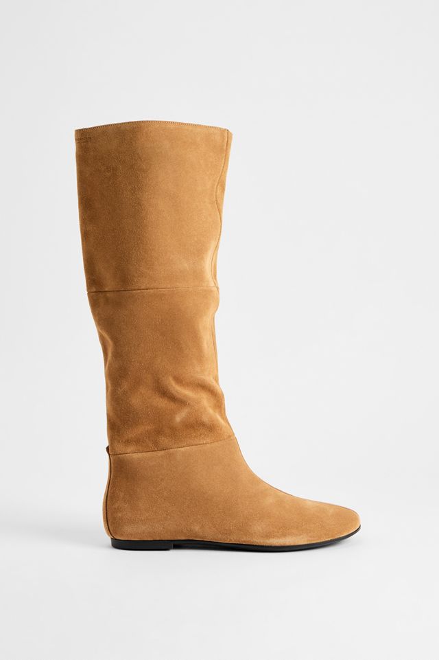 Vagabond Tan Aleya Suede Knee High Boots #4