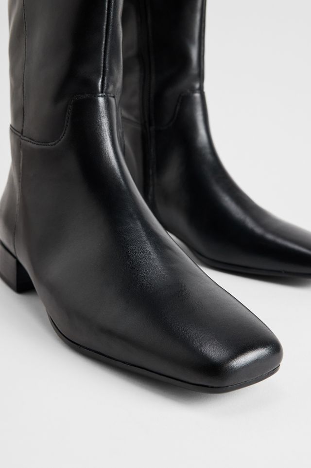 Botas de Cuero Negras Mona Hasta la Rodilla de Vagabond #1