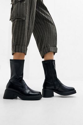Vagabond Schwarze Dorah Leder-Stiefeletten
