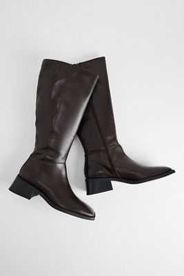 Bottes hautes en cuir brun Blanca Vagabond