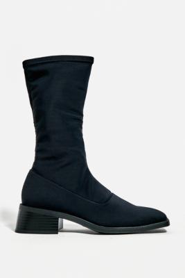 Vagabond Blanca Stretch Sock Boots - Black UK 3 at Urban Outfitters