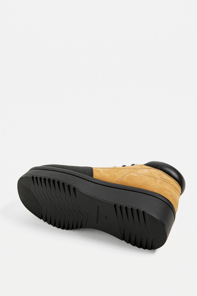 Vagabond Tara Tan & Black Flatform Hiker Boots #4