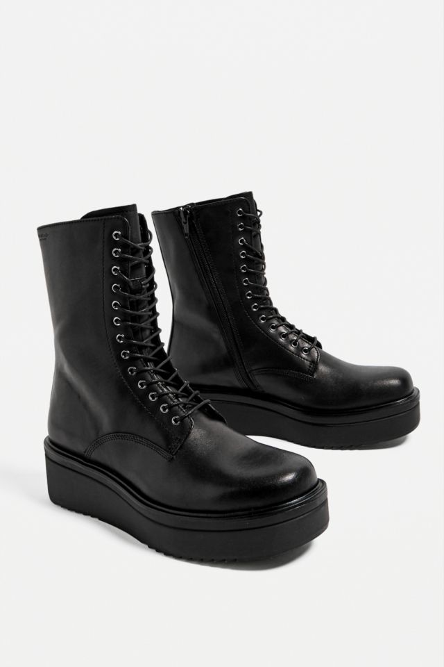 Vagabond Tara Lace-Up Boots | Urban Outfitters UK