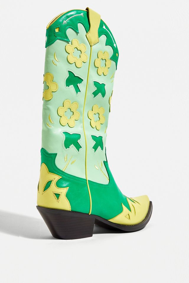 Jeffrey Campbell Stivali Floreali Verdi #3
