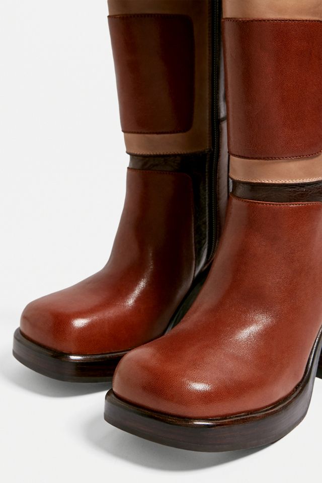 Jeffrey Campbell – Patchwork-Lederstiefel „Keely“ #3