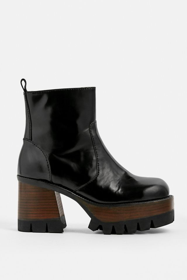 Jeffrey Campbell –  Lederstiefel „Quavo“ in Schwarz #1