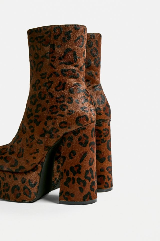 Jeffrey Campbell - Bottines compensées imprimé léopard #3