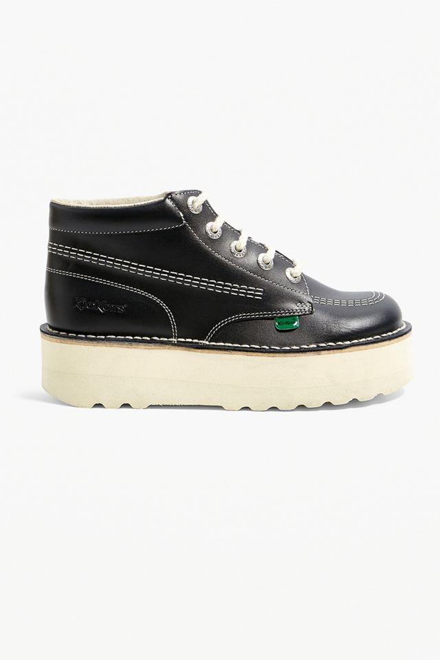 Kickers – Lederstiefel „Hi Stack“ in Schwarz #2