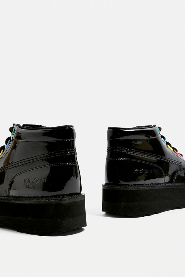 Kickers - Bottines Higher Stack à œillets pastel #3