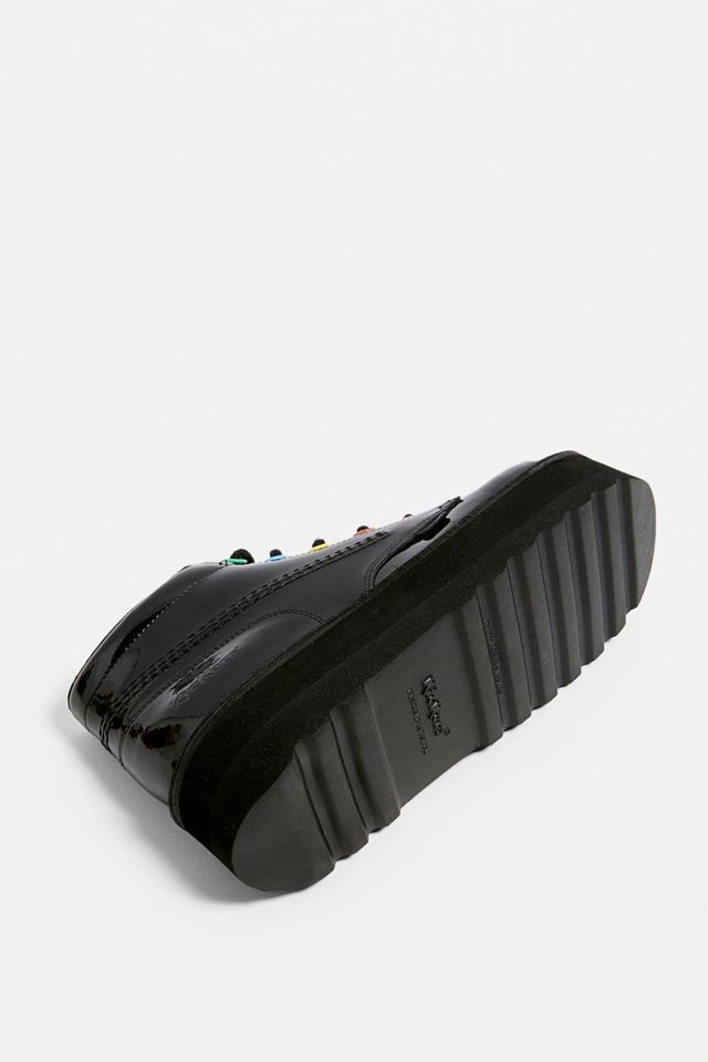 Kickers - Bottines Higher Stack à œillets pastel #4