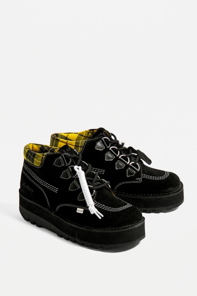 Kickers Kick Hi Creepy Black Boots | Urban Outfitters UK