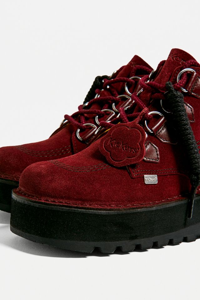 Kickers Kick Hi Creepy Red Boots #2