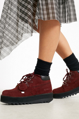 Bottines Kickers Kick Hi J Pour Fille – Cuir Lisse, Semelle Caoutchouc, Style Iconique - 5