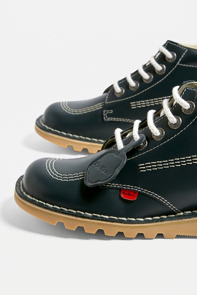 Kickers Kick Hi Navy Leather Boots #1