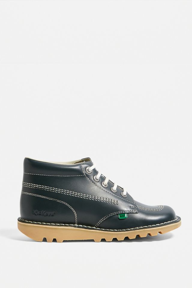 Kickers Kick Hi Navy Leather Boots #2
