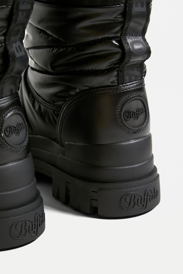 Buffalo Black Aspha Quilted Boots #3