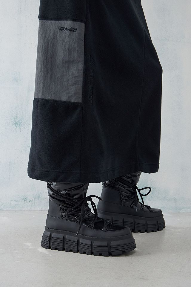 Buffalo Black Chunky Snow Boots | Urban Outfitters UK