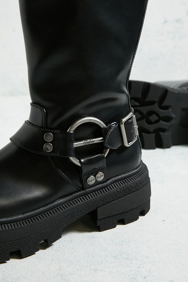 Buffalo - Bottes de motard noires #3