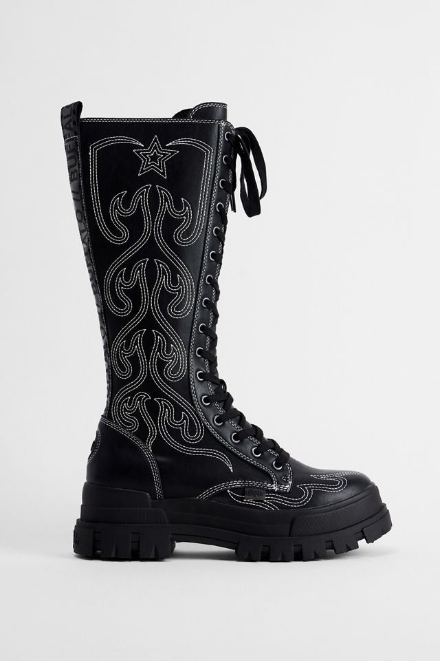 Buffalo Black Aspha On West Boots #3