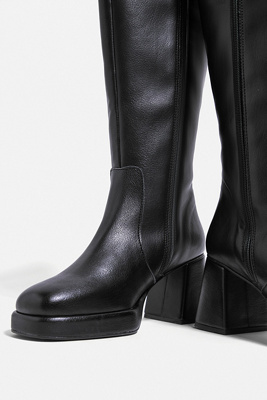 UO Vix Knee High Black Boots  Urban Outfitters UK