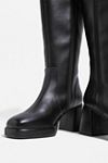uo vix knee high black boots