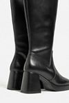uo vix knee high black boots