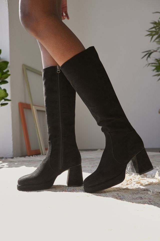 Urban outfitters black boots sale