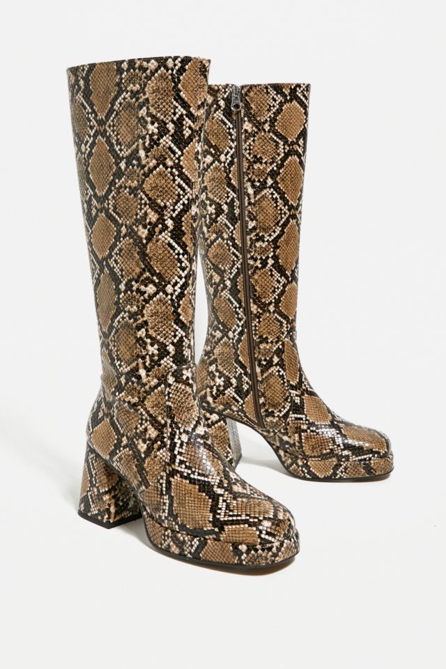 Urban outfitters snakeskin on sale boots