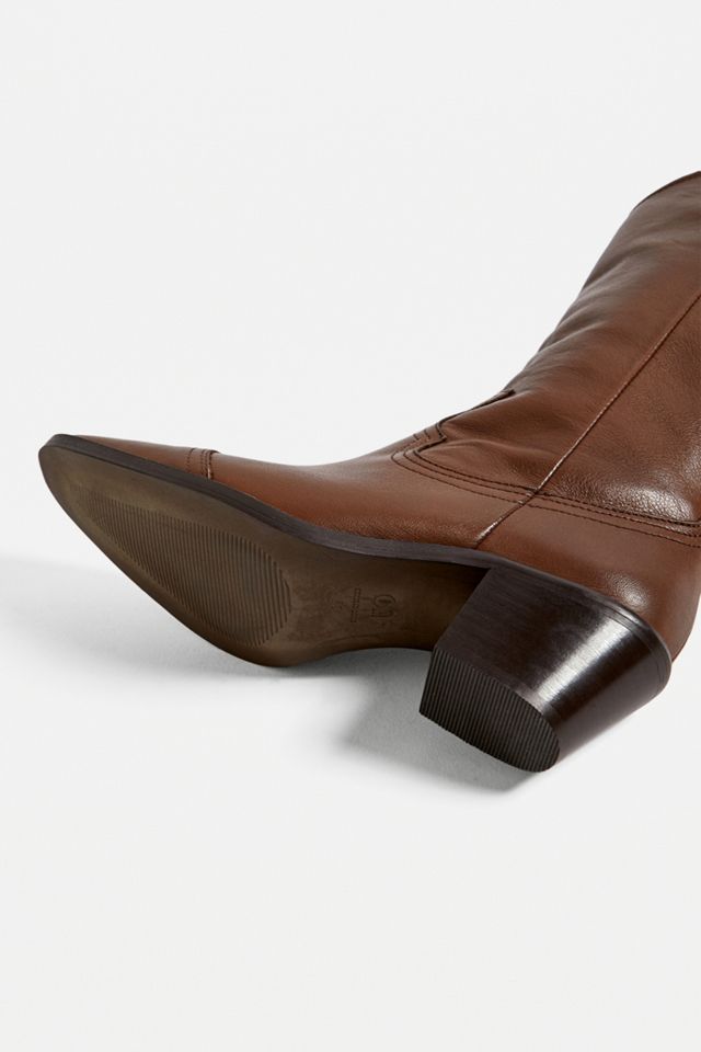 Urban Outfitters – Lederstiefel im Western-Look mit quadratischer Zehenpartie #4