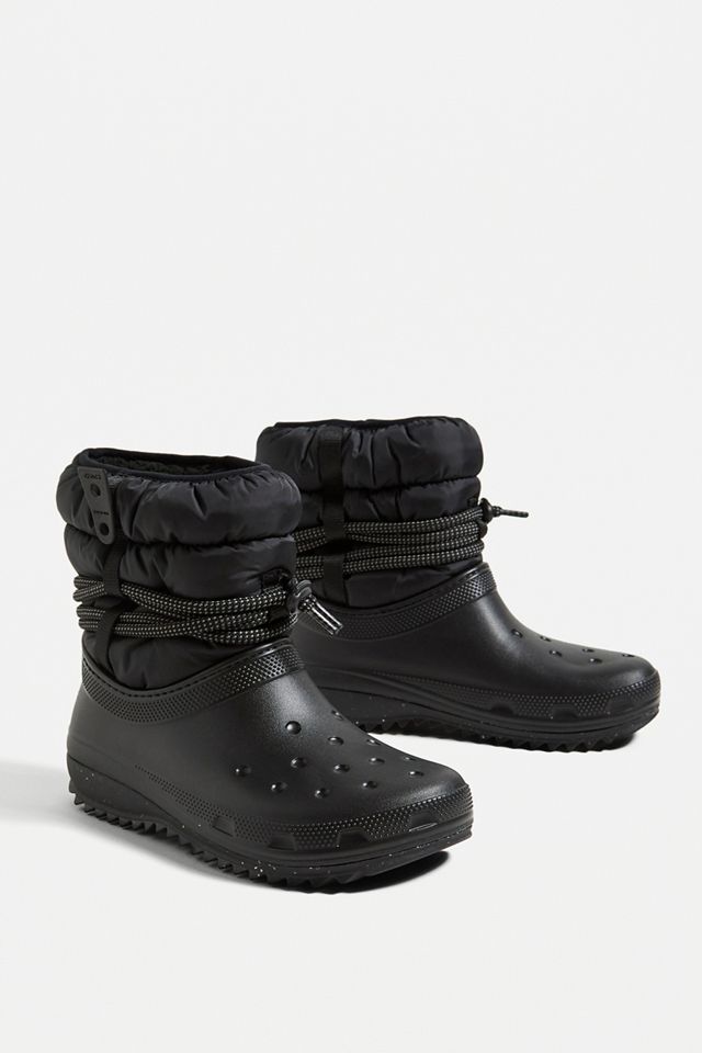 Crocs Stivali Neo Puff Luxe Classici Neri #1