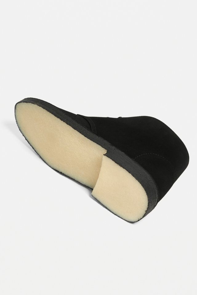 Clarks Black Leather Desert Boots #3