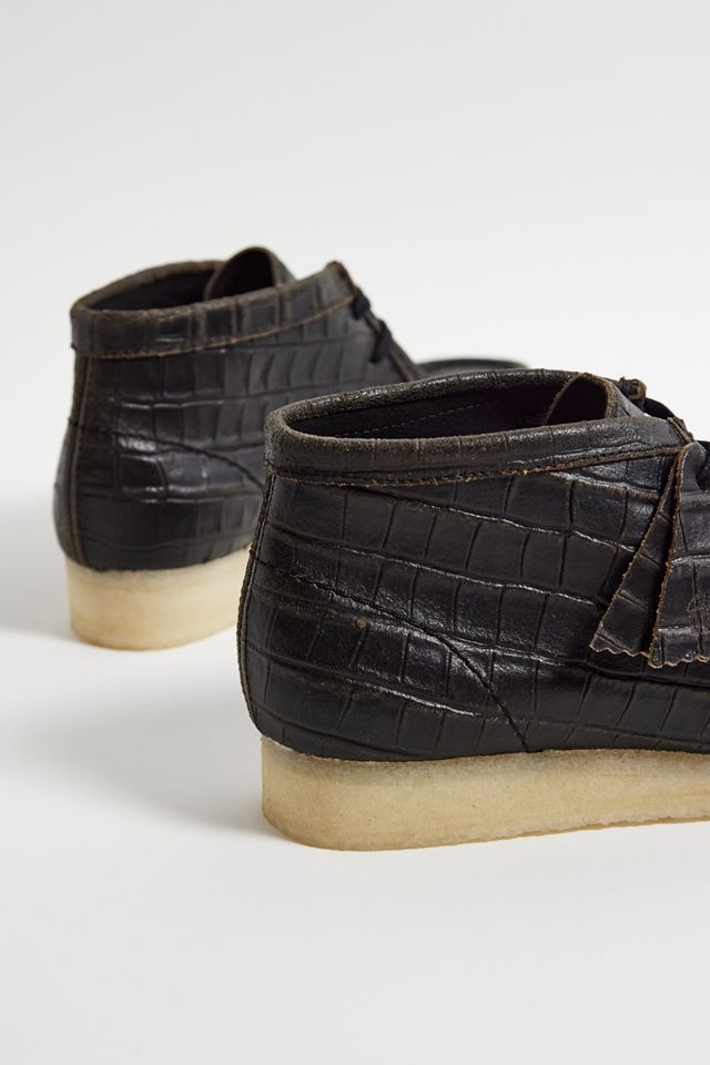 Clarks Originals Wallabee Croc Boots #3