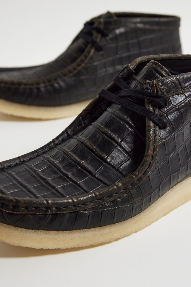 Clarks Originals Wallabee Croc Boots #4