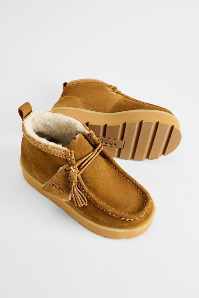 Clarks Originals Hellbraune Wildleder Meare Walla Borg Stiefel #1