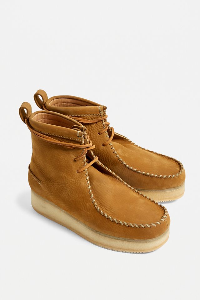 Clarks Wallabee Craft Oak Suede Boots #1