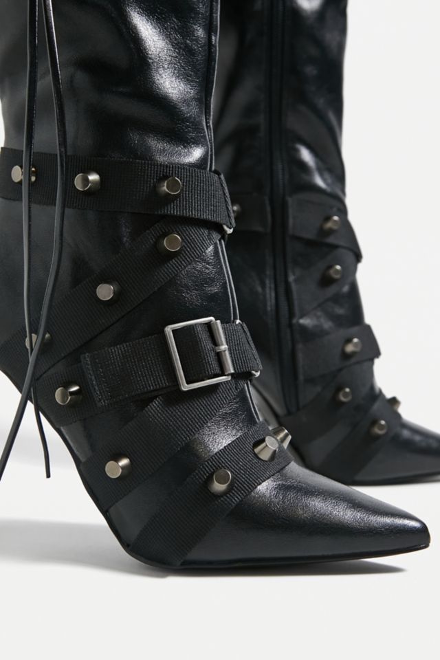 Steve madden hot sale boots studs