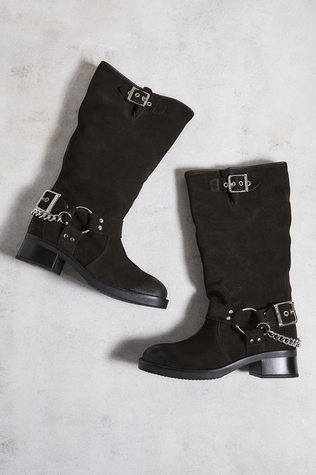 Botas Steve Madden Beau-C de Gamuza Marrón #1