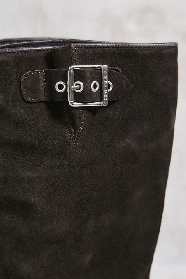 Botas Steve Madden Beau-C de Gamuza Marrón #5