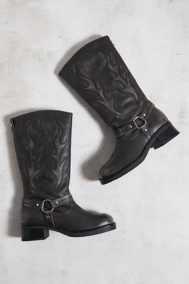 Steve Madden Grey Bloom Boots  #1