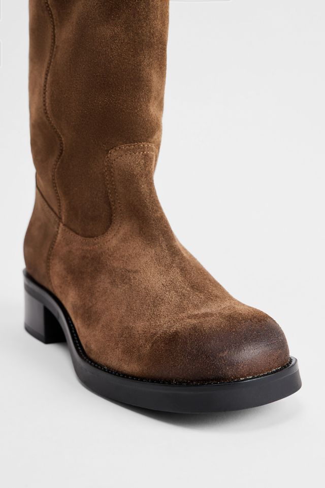 Steve Madden Taupe Banner Boots #4