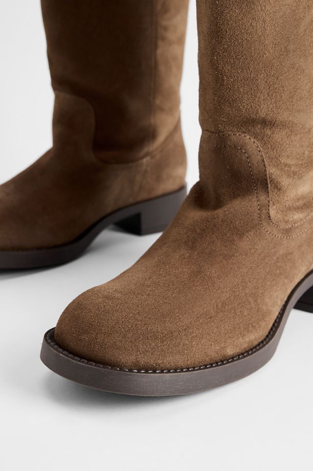 Bottes hautes Zola taupe Steve Madden #2
