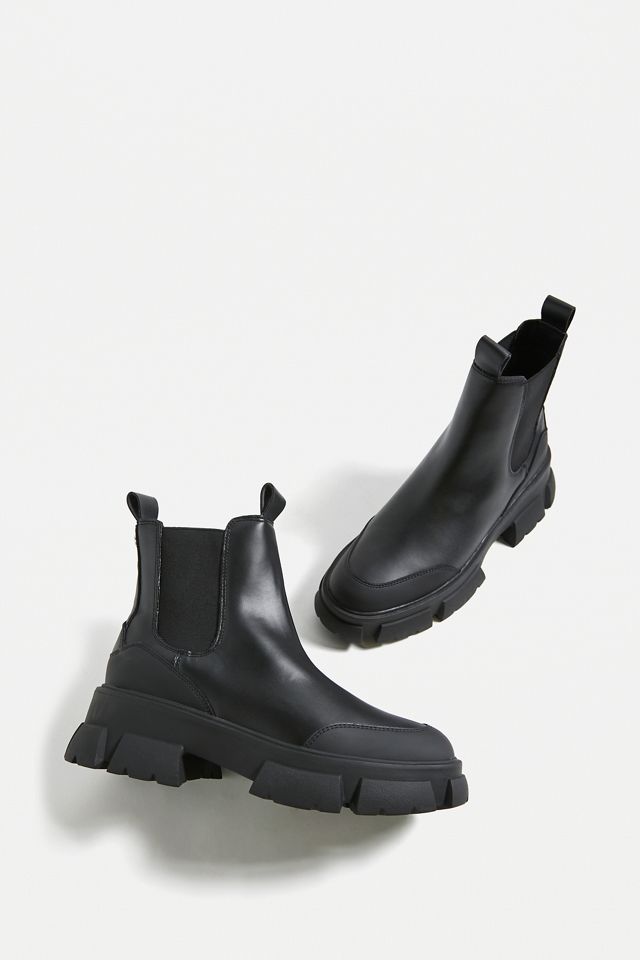 Steve Madden Stivali Caverna in pelle nera #1