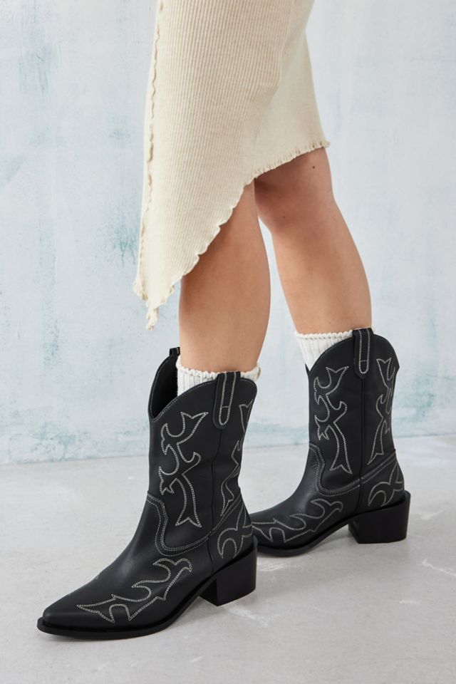 Western cowboy hot sale booties