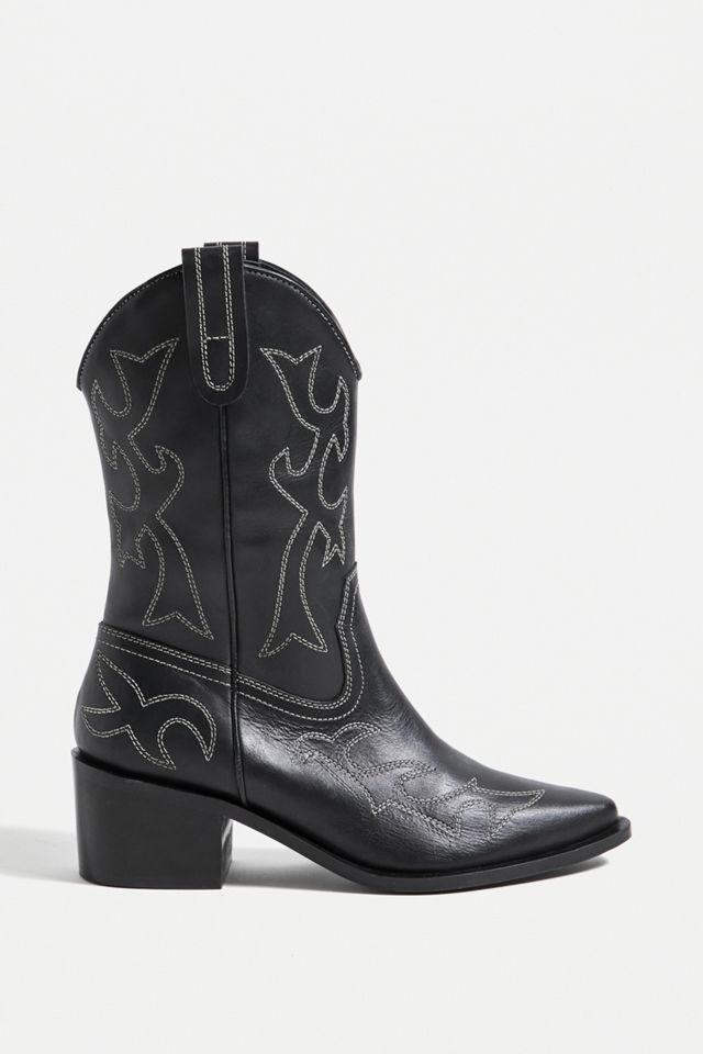 UO - Bottes de cowboy Western noires #2