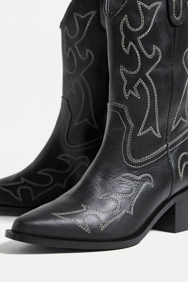 UO - Bottes de cowboy Western noires #3