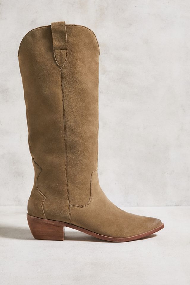 UO Wild Western Oiled Suede Boots  #2