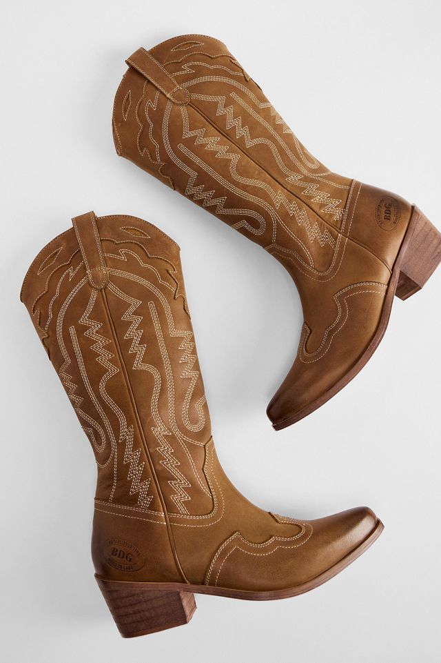 BDG Tan Dallas Leather Boots #2