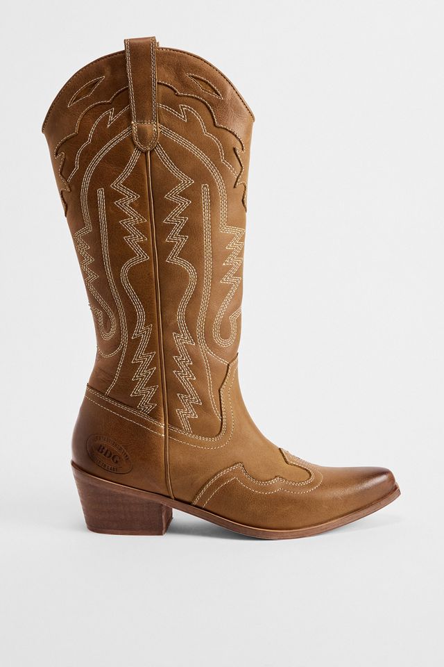 BDG Tan Dallas Leather Boots #3