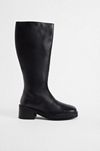 BDG Black Pull-On Leather Boots
