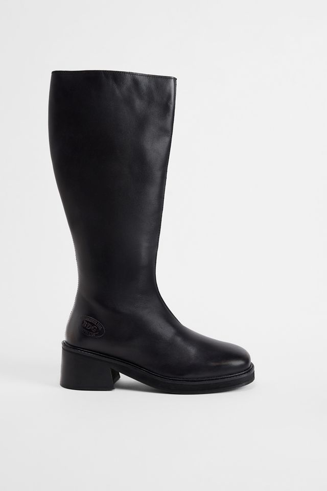 BDG Black Knee High Leather Boots #2